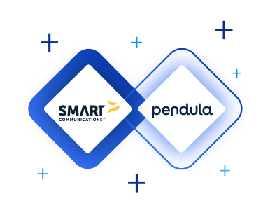 Smart Communications and Pendula logos
