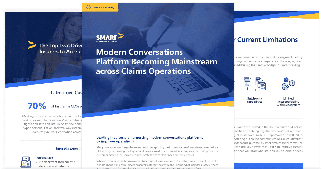 Whitepaper on modernizing claims operations for insurers